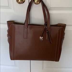 London Fog Brown Tote Bag